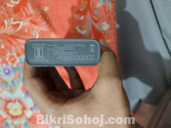 20000mAh Mi Power Bank 2i